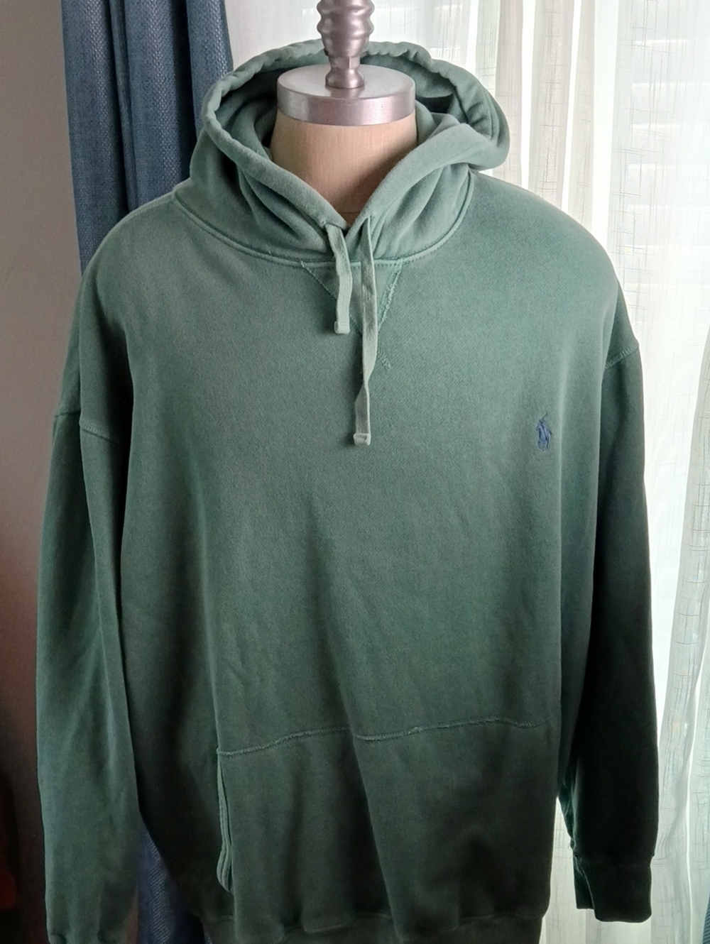 Polo by Ralph Lauren Sage Green Hooded Pullover